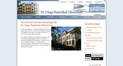 Desktop Screenshot of hugo-rosenthal-oberschule.de